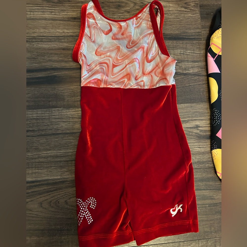 GK Elite Gymnastics Bodysuit Girl’s Sz Medium